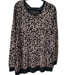 Long Metallic Tunic by Nina Leonard - Size 2X